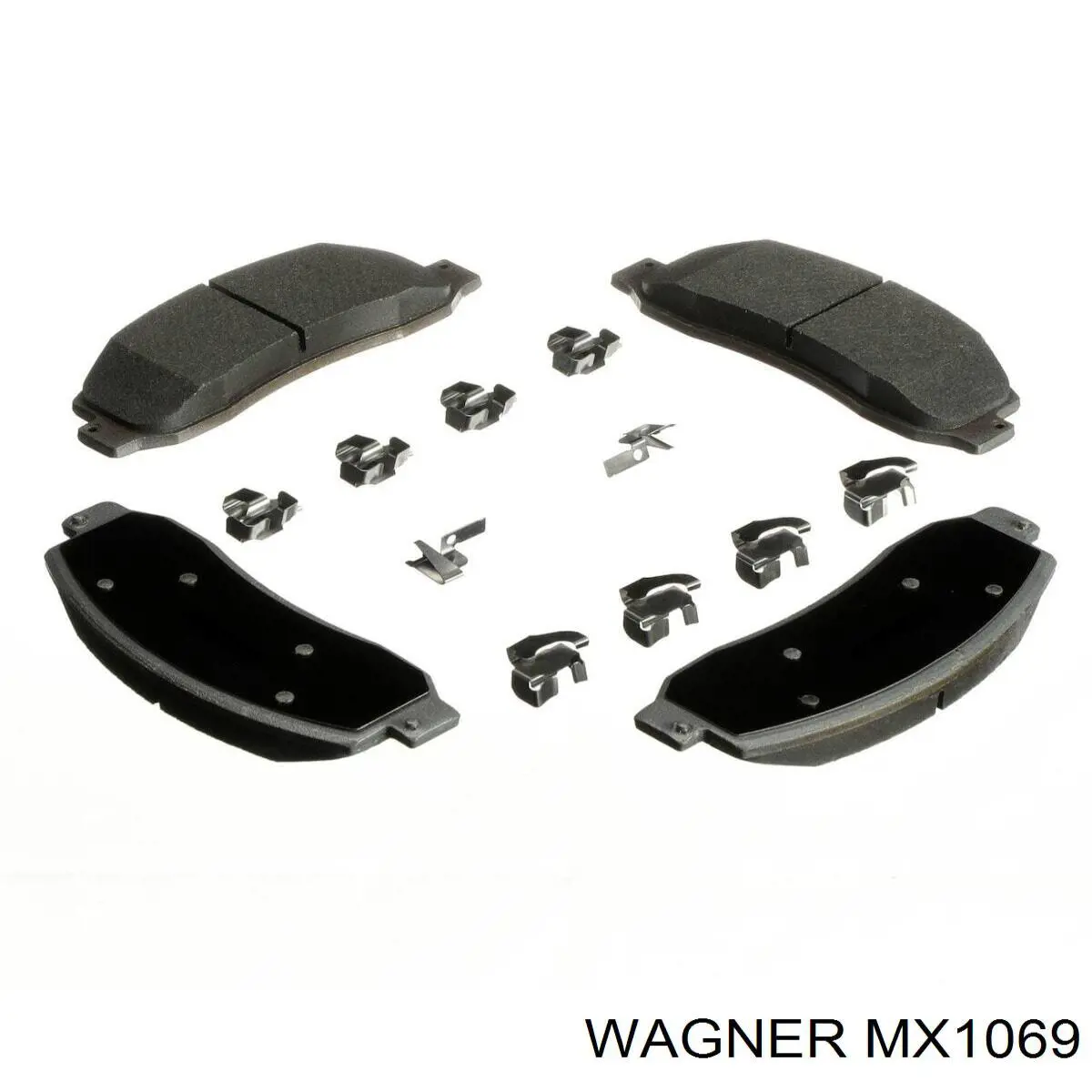 Купить MX1069 Wagner Колодки тормозные