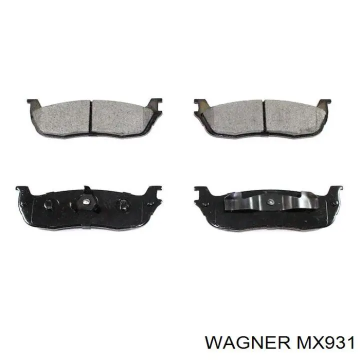 Передние тормозные колодки 3W7Z2001BA Ford