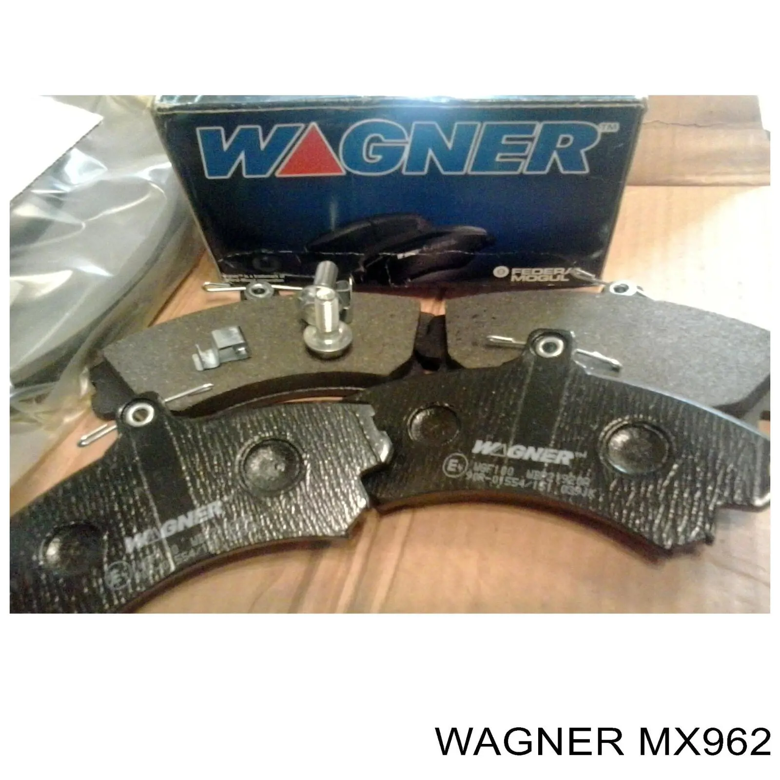 MX962 Wagner Колодки передние
