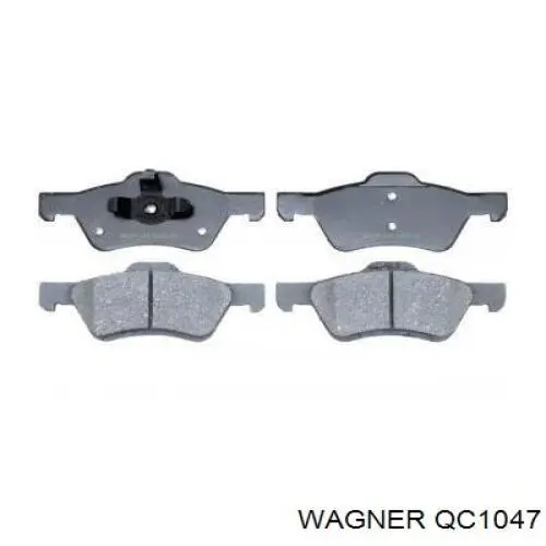 Передние тормозные колодки QC1047 Wagner