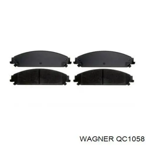 Колодки Wagner QC1058 цена, от 52.79 USD