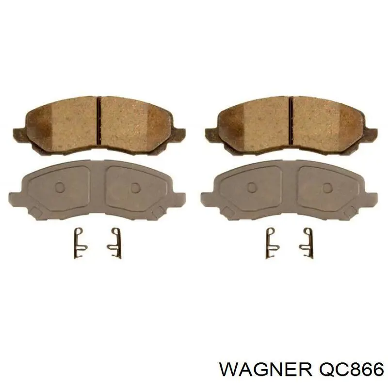 QC866 Wagner Колодки передние