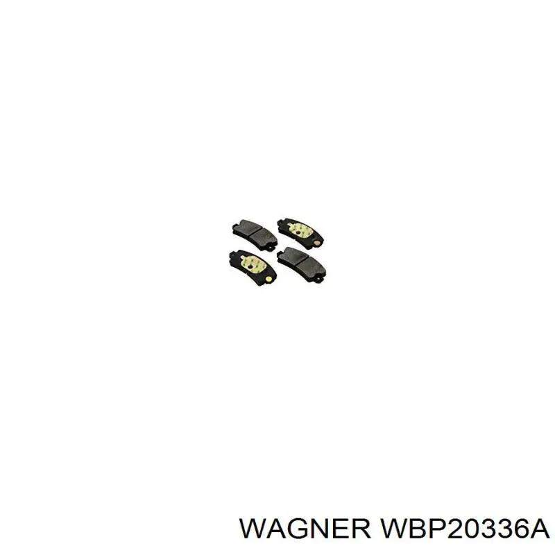 Задние тормозные колодки 6025170860 Renault (RVI)
