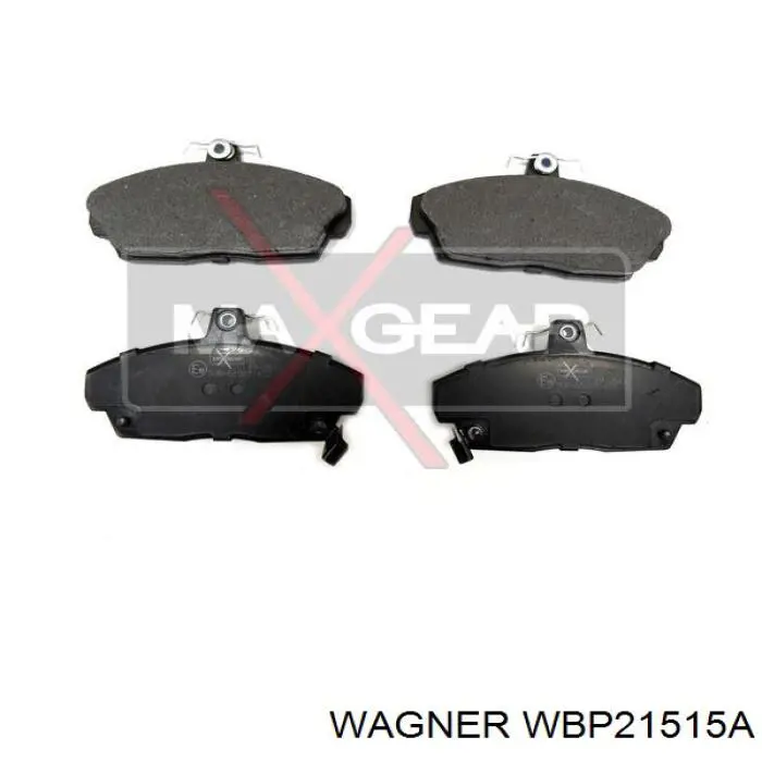 WBP21515A Wagner колодки тормозные передние дисковые