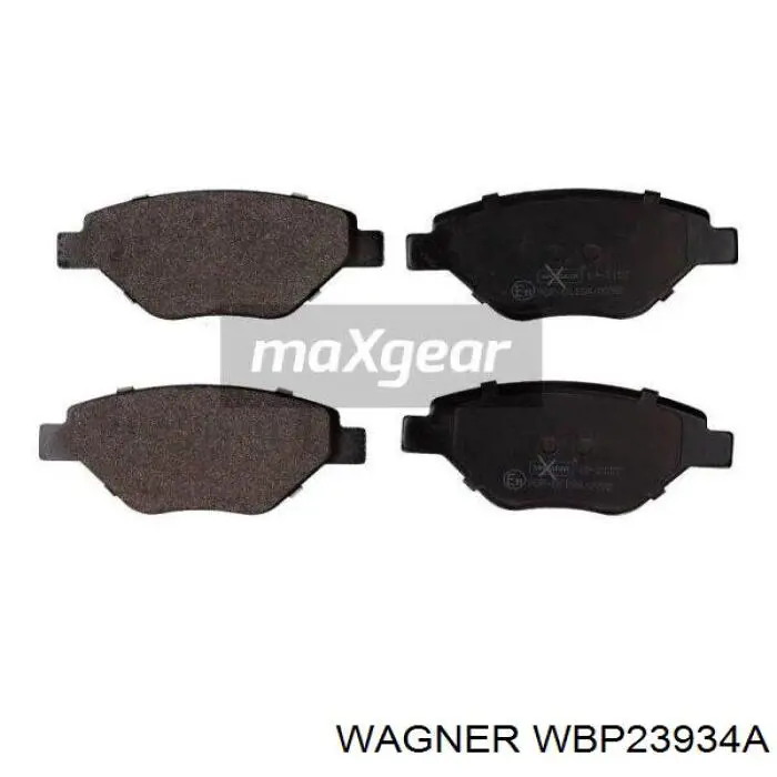 Передние тормозные колодки WBP23934A Wagner