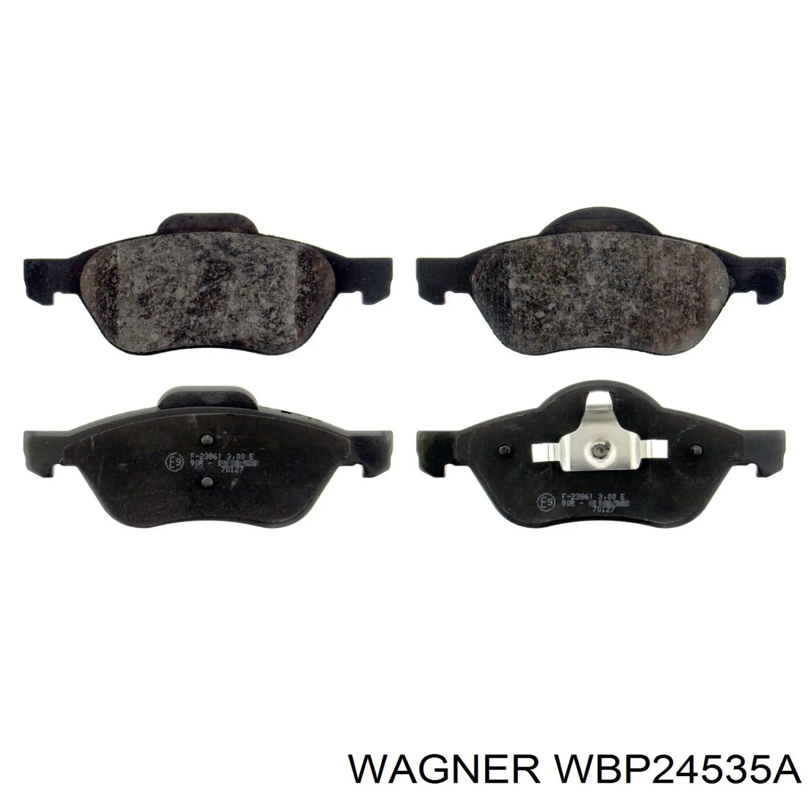 Передние тормозные колодки WBP24535A Wagner