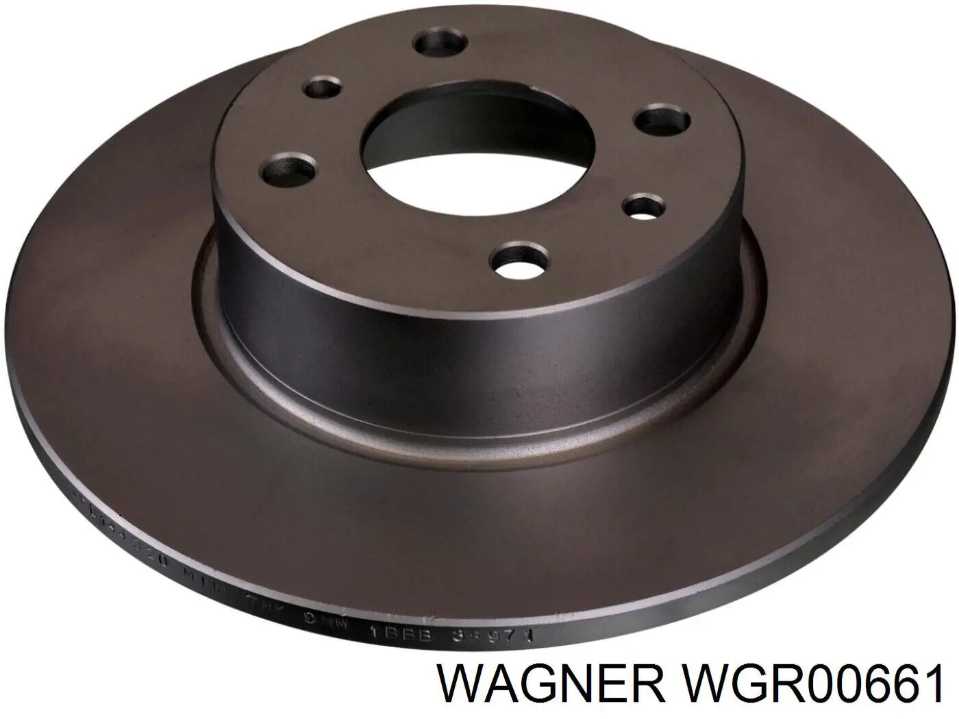 WGR00661 Wagner диск тормозной задний
