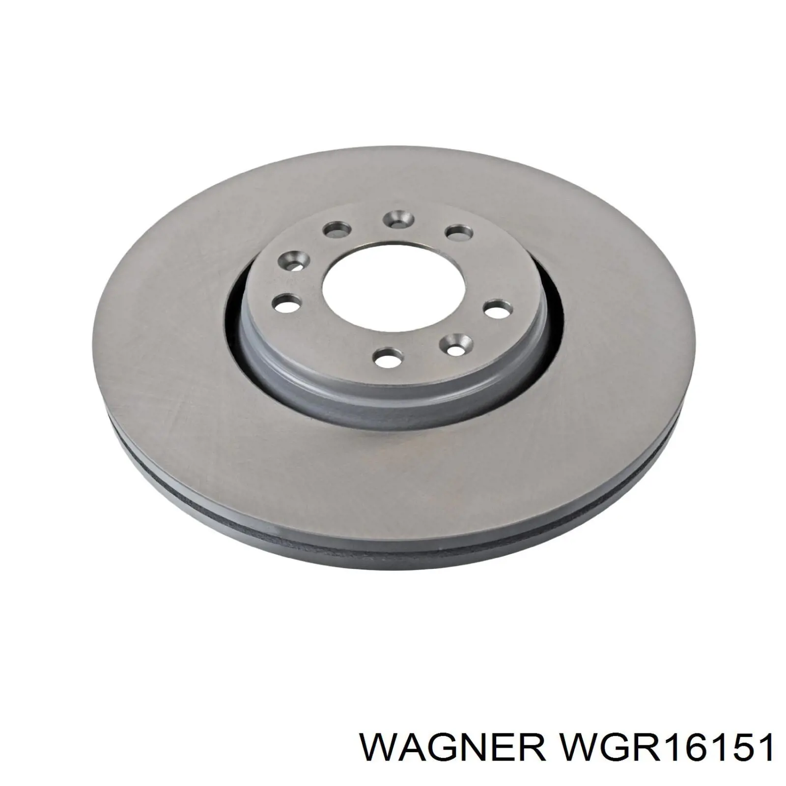WGR16151 Wagner диск тормозной передний