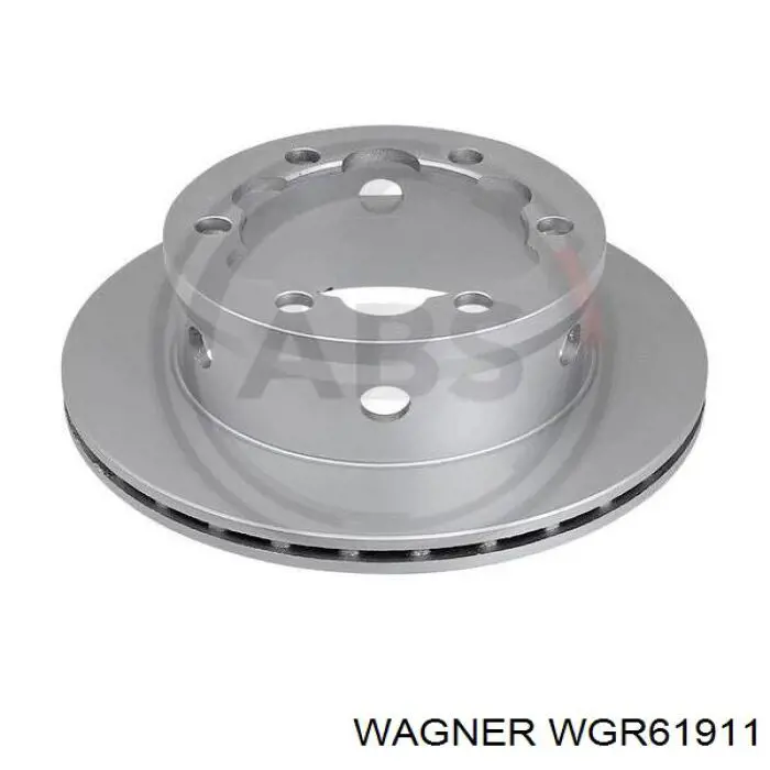 WGR61911 Wagner диск тормозной задний