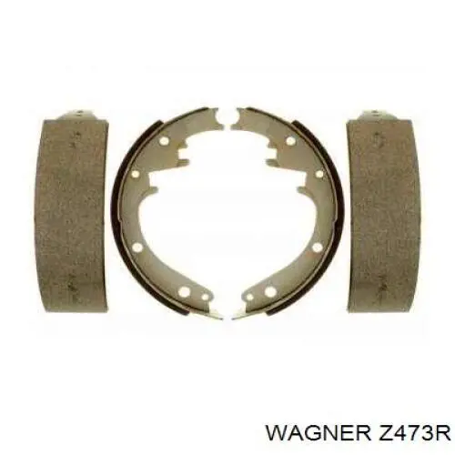 Тормоза рабочие задние ножные и тормозные барабаны Wagner Z473R цена, от 42.43 USD