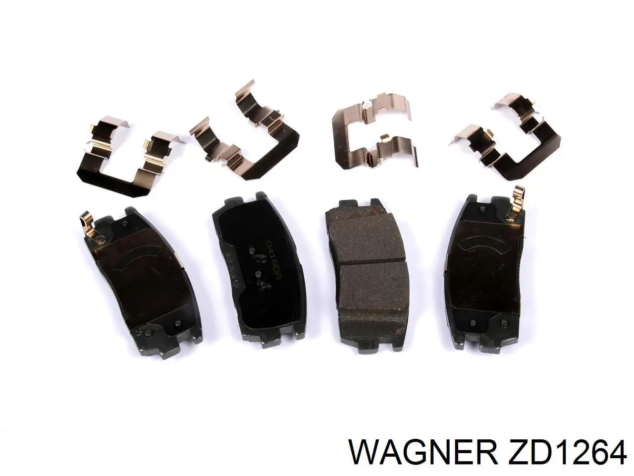 Передние тормозные колодки ZD1264 Wagner