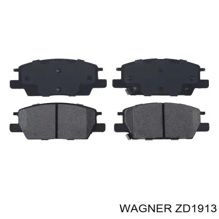 B111574 Denckermann Колодки передние