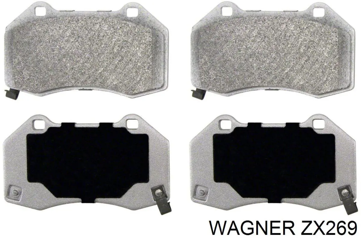 ZX269 Wagner Колодки передние
