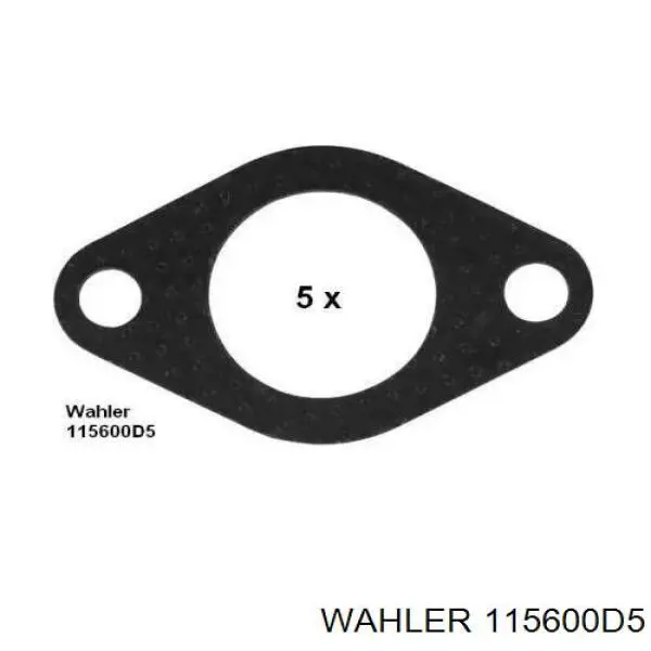 Прокладка EGR-клапана рециркуляции WAHLER 115600D5