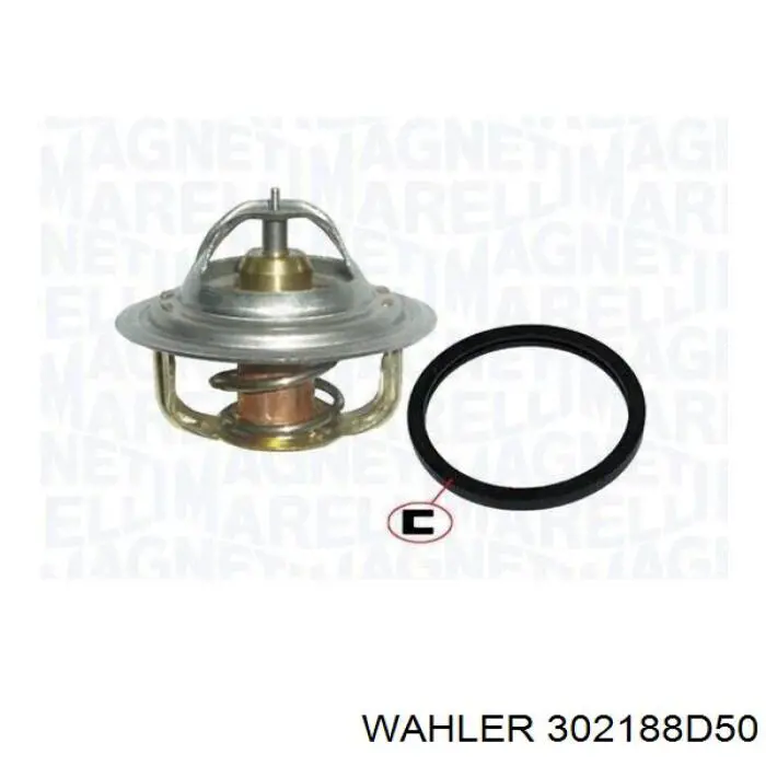 Термостат в корпусе Wahler 302188D50 цена, от 7.77 USD