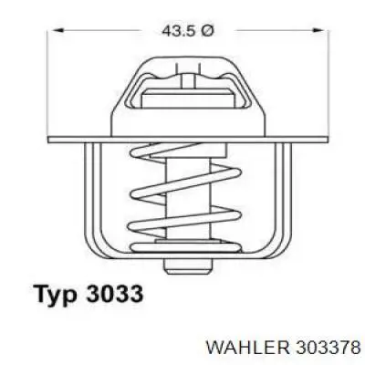 Термостат 303378 Wahler