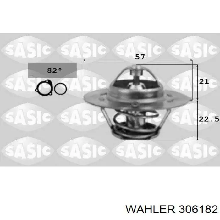 WA306182 Wahler термостат