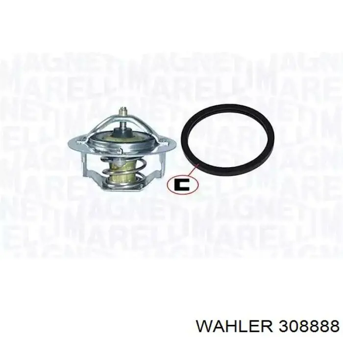 Термостат 308888 Wahler