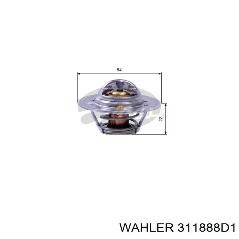 311888D1 Wahler Авто термостат
