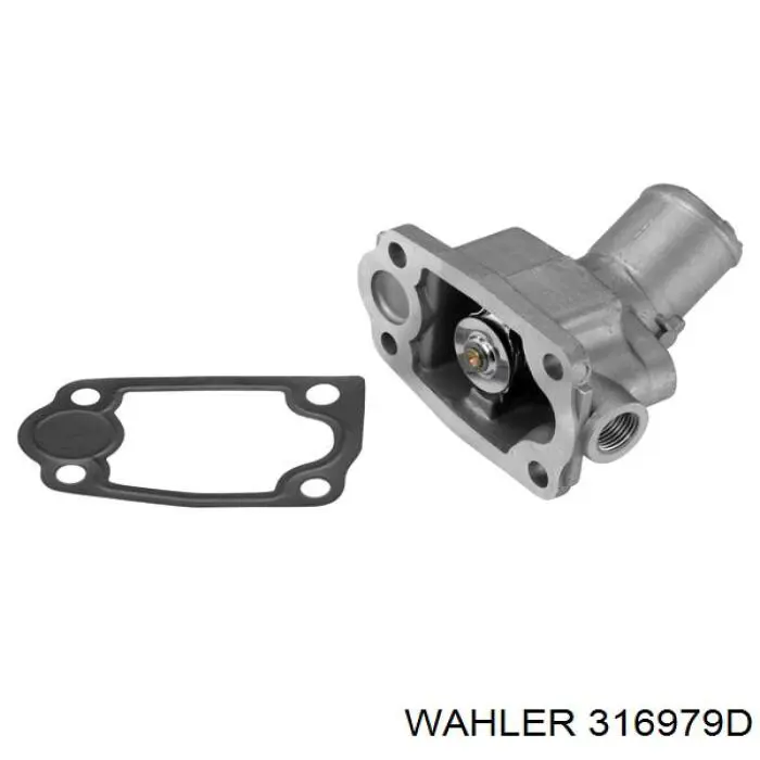 Кожух термостата Wahler 316979D цена, от 38.73 USD