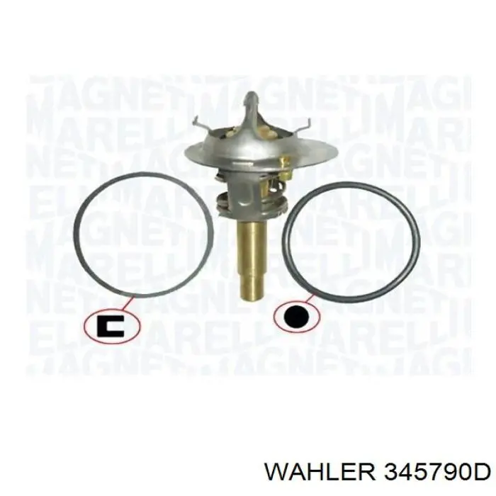 Термостат 345790D Wahler