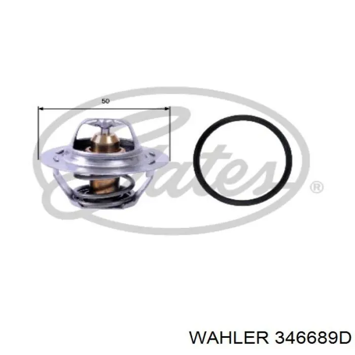 Термостат в корпусе Wahler 346689D цена, от 8.83 USD