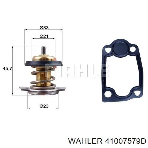 41007579D Wahler Авто термостат