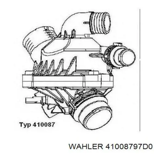 Купить 41008797D0 Wahler Автомобильный термостат