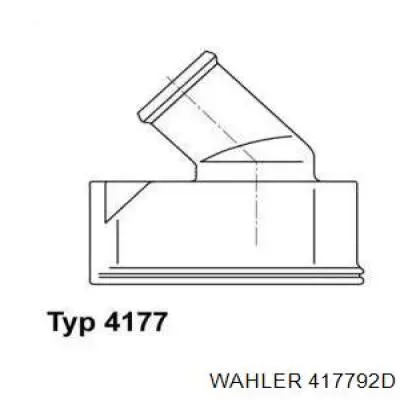 Термостат 417792D Wahler