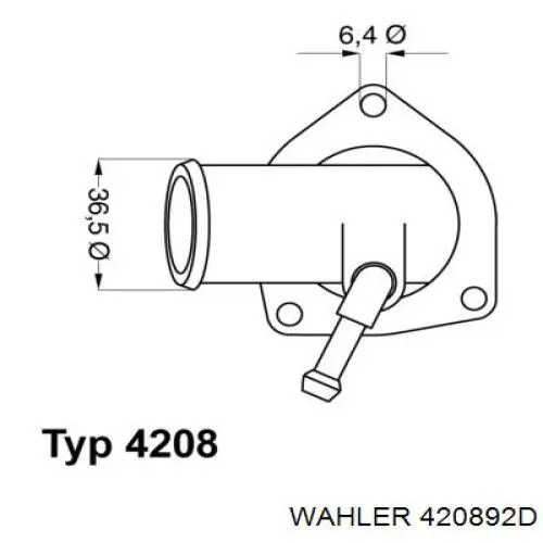 Термостат 420892D Wahler