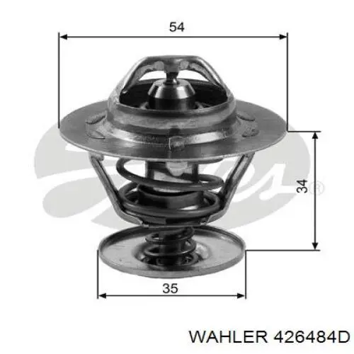 Термостат 426484D Wahler