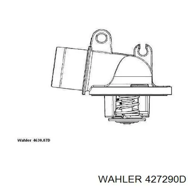 Термостат 427290D Wahler