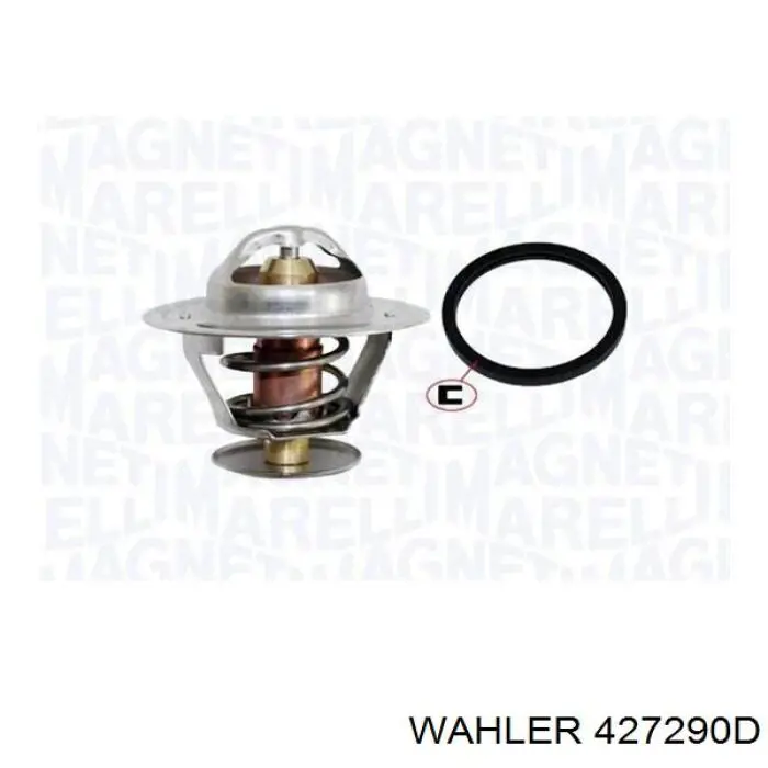 Термостат в корпусе Wahler 427290D цена, от 12.79 USD