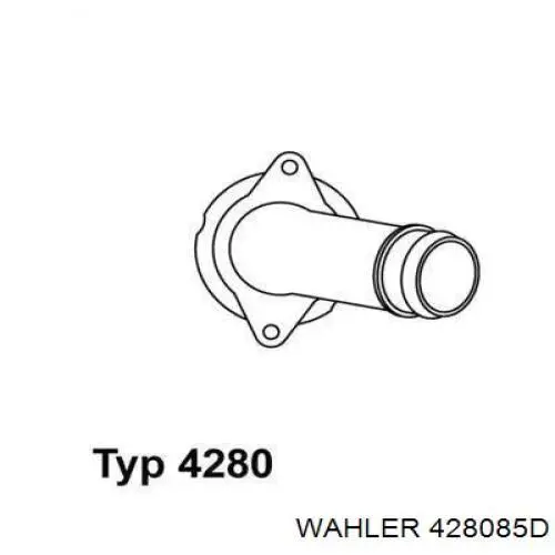 WA4280.85D Wahler термостат