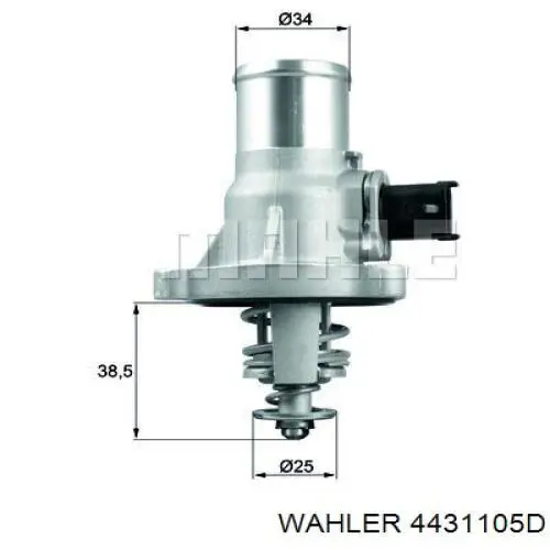 4431105D Wahler Авто термостат