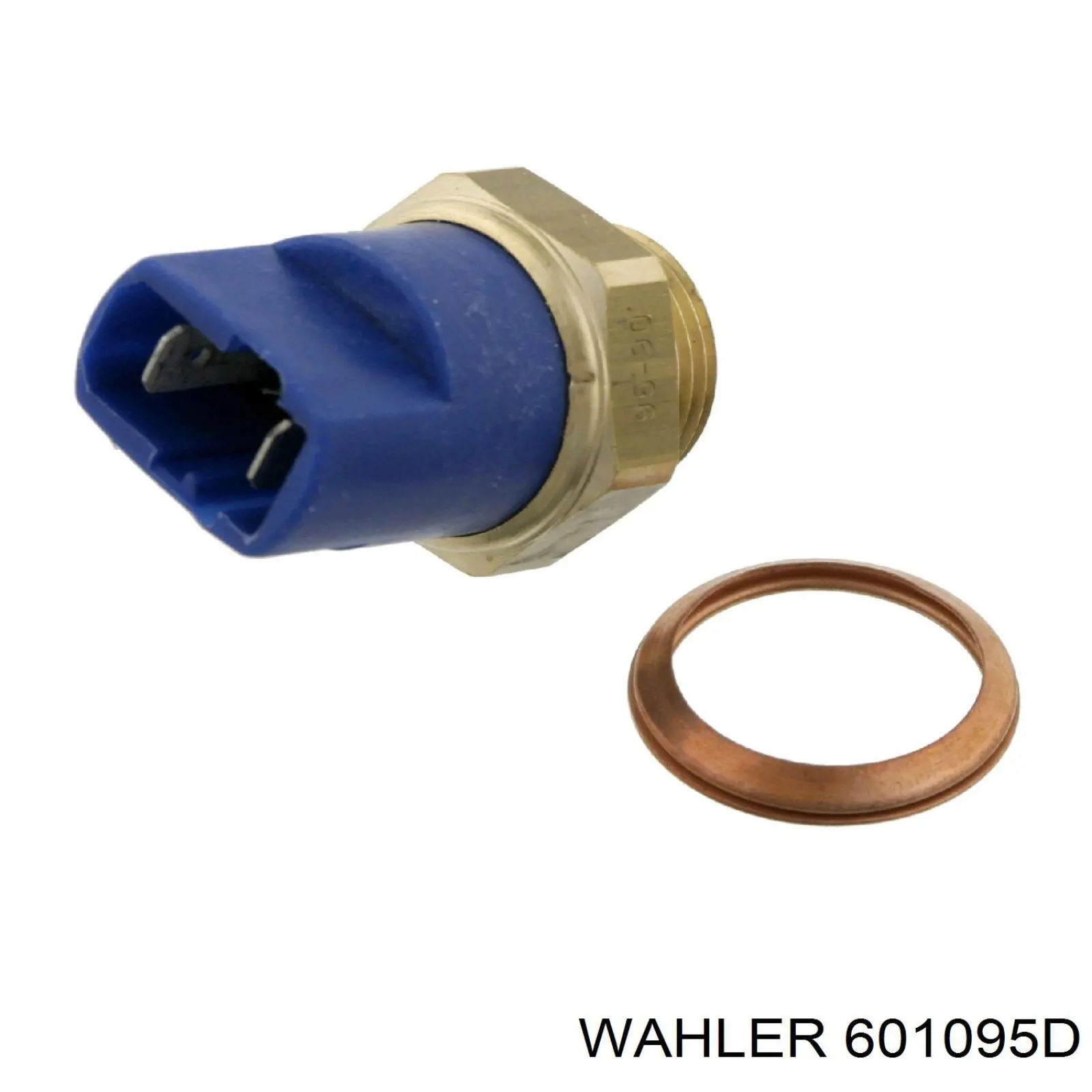 Sensor, temperatura del refrigerante (encendido el ventilador del radiador) 601095D Wahler