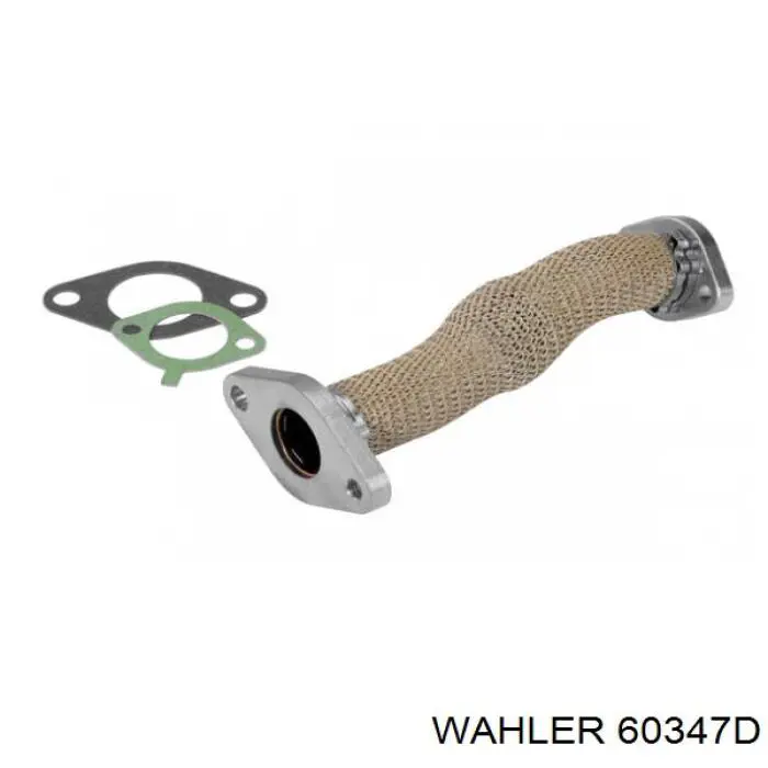 Патрубок системы рециркуляции отработавших газов EGR 60347D Wahler