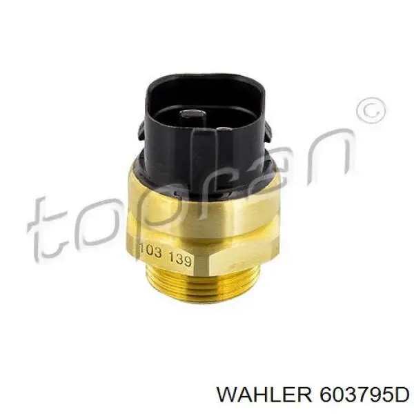 Датчик температуры охлаждающей жидкости (включения вентилятора радиатора) Wahler 603795D