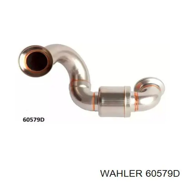 60579D Wahler патрубок системы рециркуляции отработавших газов egr