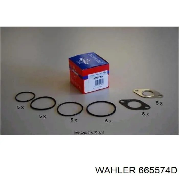 Прокладка EGR-клапана рециркуляции WAHLER 665574D