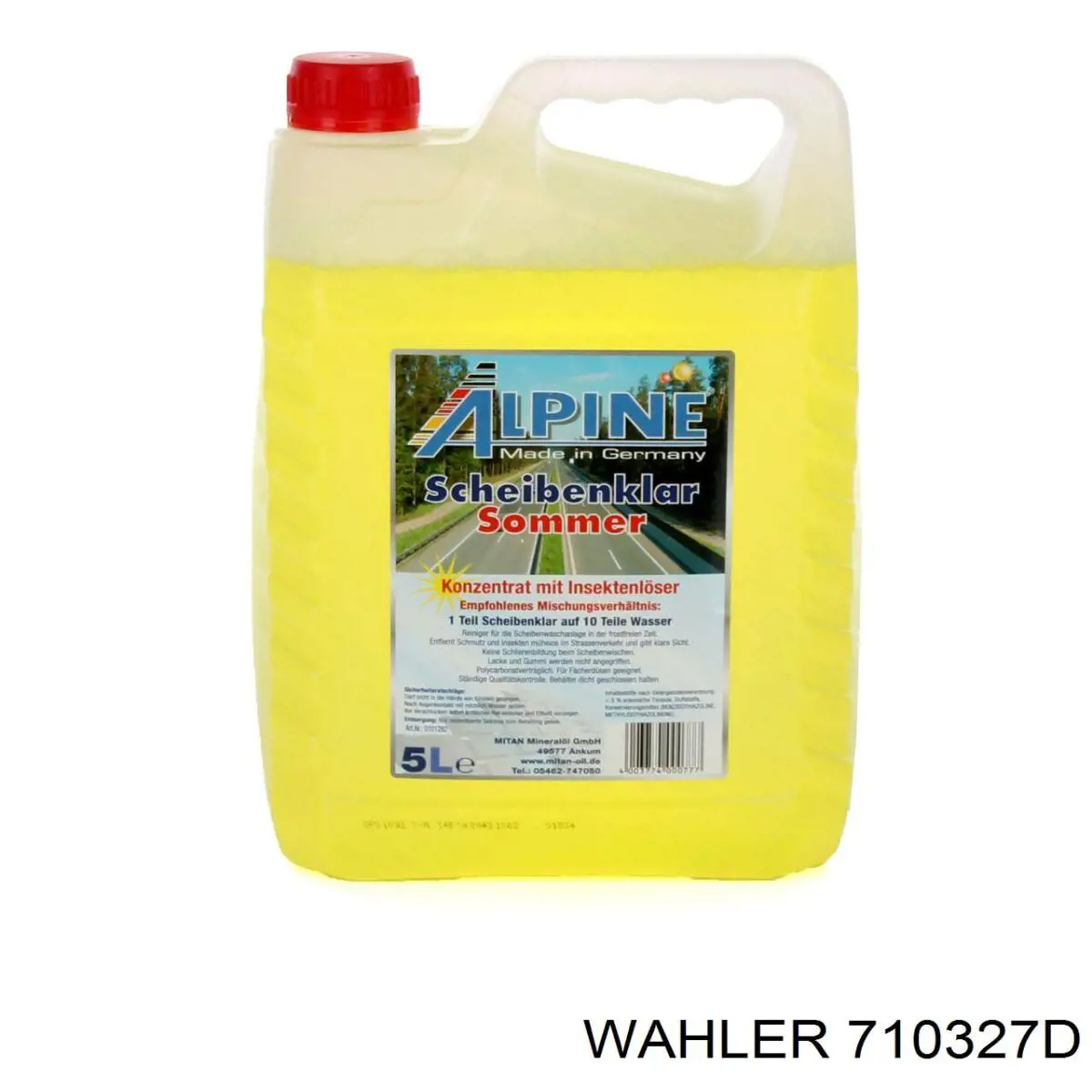 Клапан EGR, рециркуляции газов Wahler 710327D