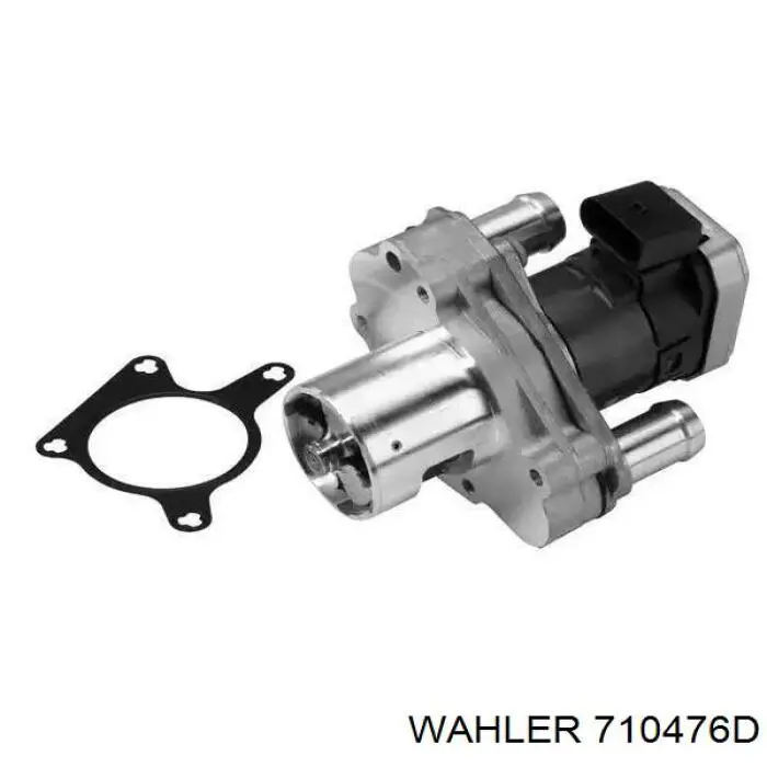 Клапан EGR, рециркуляции газов WAHLER 710476D