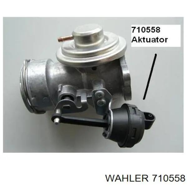 710558 Wahler Клапан рециркуляции отработавших газов EGR