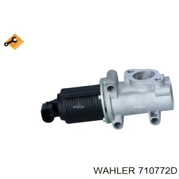 710772D Wahler válvula egr de recirculação dos gases