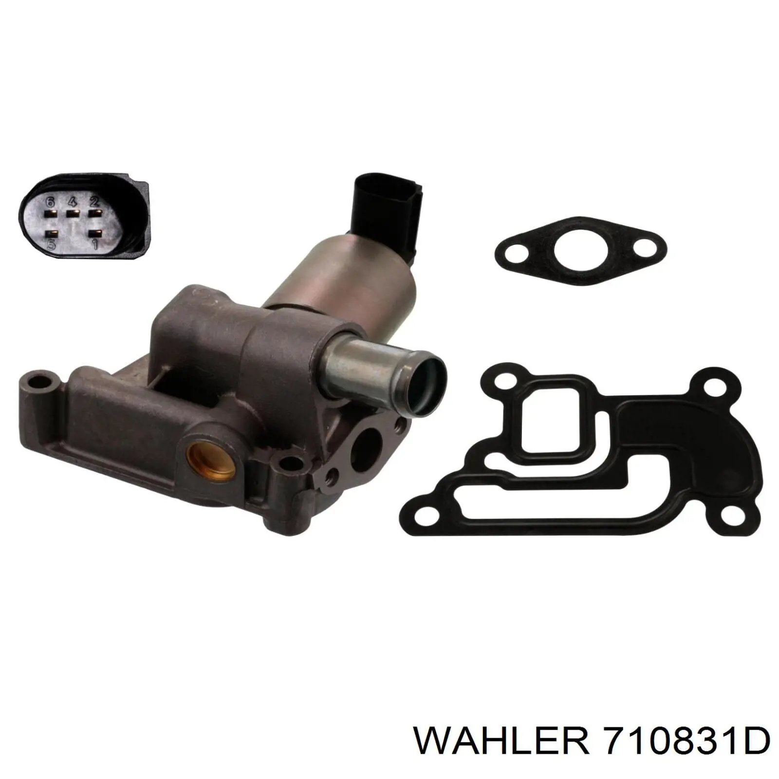 Купить 710831D Wahler Клапан EGR системы рециркуляции отработавших газов