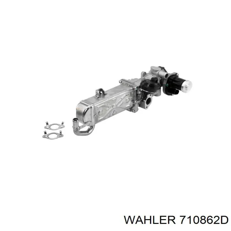 Радиатор системы EGR рециркуляции выхлопных газов Wahler 710862D цена, от 222.47 USD