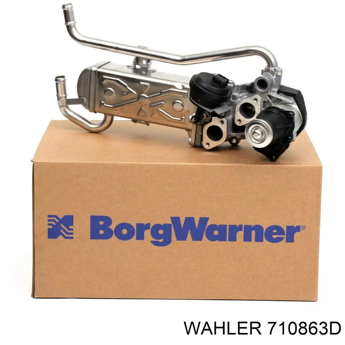 Купить 710863D Wahler Радиатор системы EGR