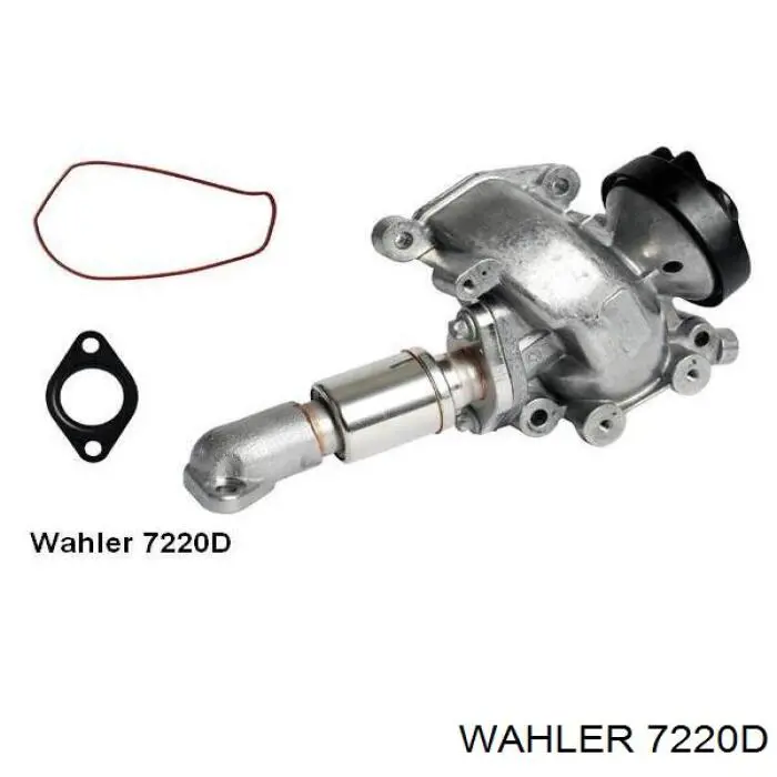 WA7220D Wahler клапан егр