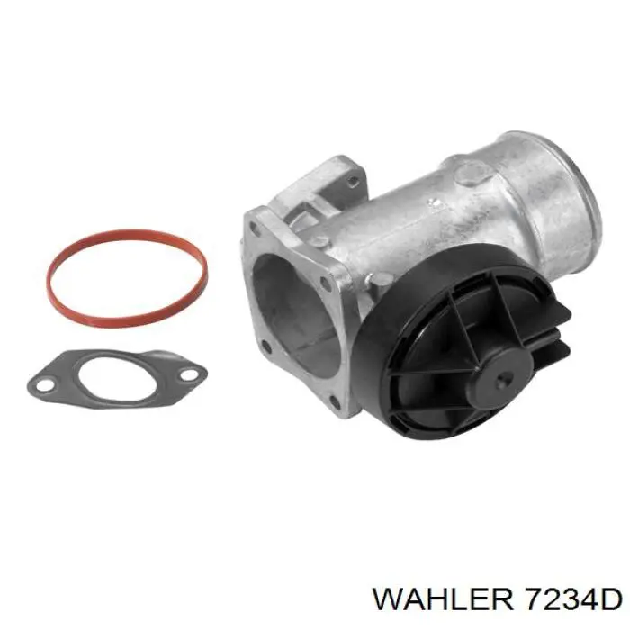 Купить 6NU014865481 HELLA Клапан EGR системы рециркуляции отработавших газов