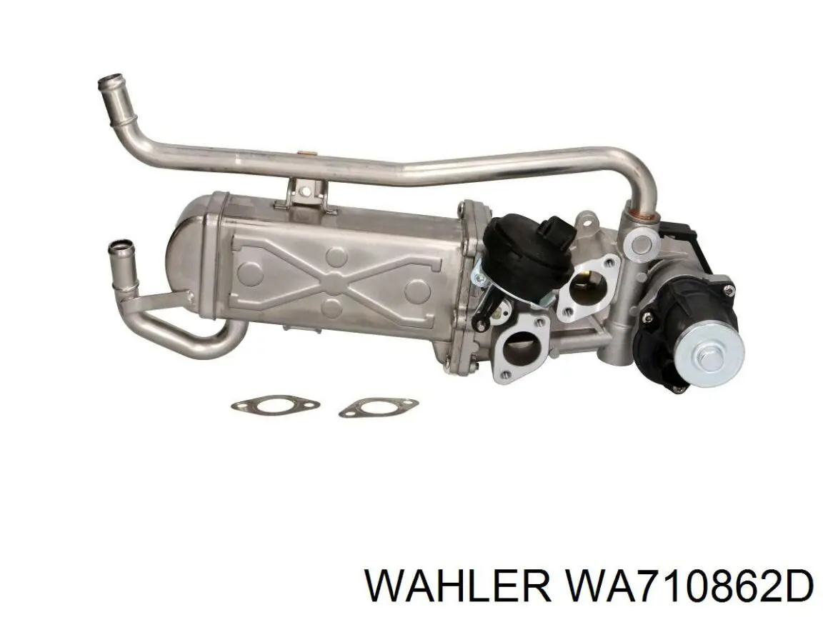 Радиатор системы EGR рециркуляции выхлопных газов WAHLER WA710862D
